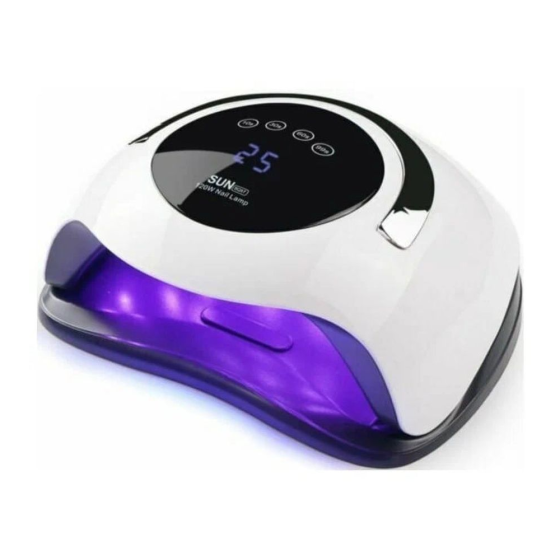 Лампа для сушки ногтей, для маникюра и педикюра SUN UV/LED 