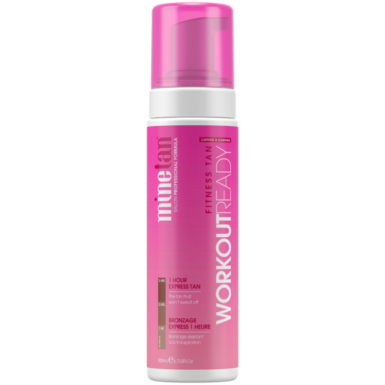 MineTan мусс для автозагара Workout Ready Self Tan Foam 200 мл 