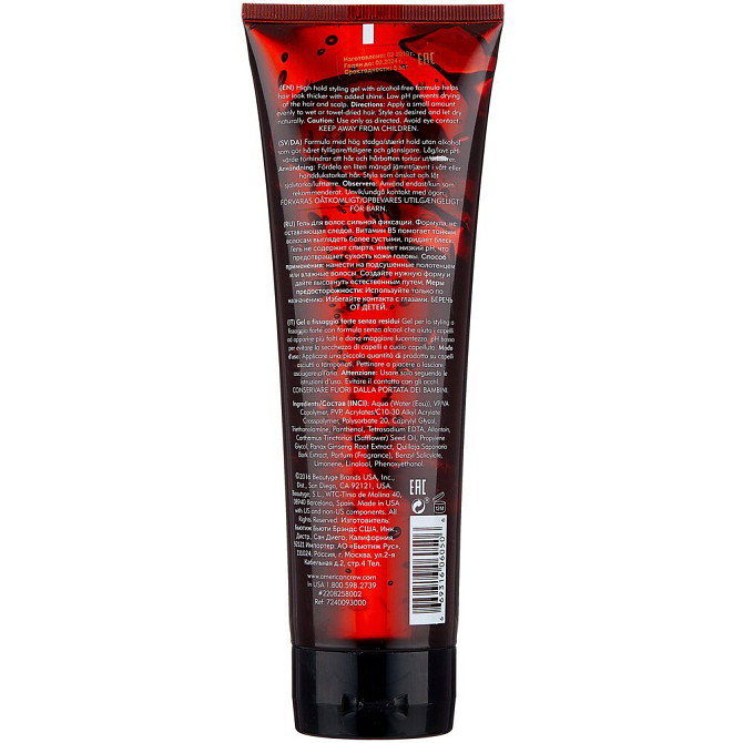 American Crew гель для укладки Firm Hold Styling Gel, сильная фиксация, 1000 мл  - изображение 2