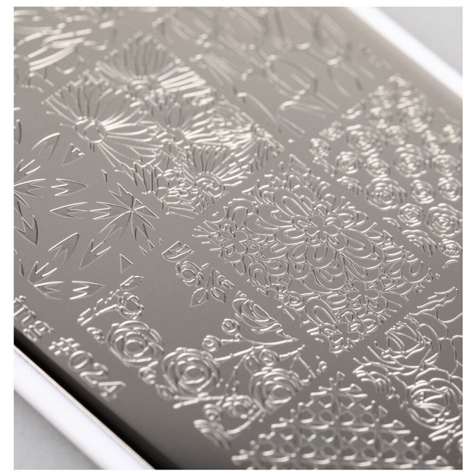 Swanky Stamping пластина 024 12 х 6 см black  - изображение 3