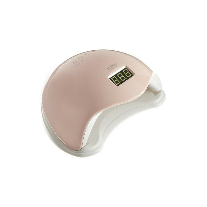 JessNail Лампа для гель-лака JessNail SUN 5, UV/LED, 48 Вт, таймер 10/30/60 сек, розовая  - изображение 1