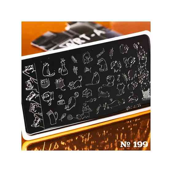 Пластина для стемпинга Art-A 199 
