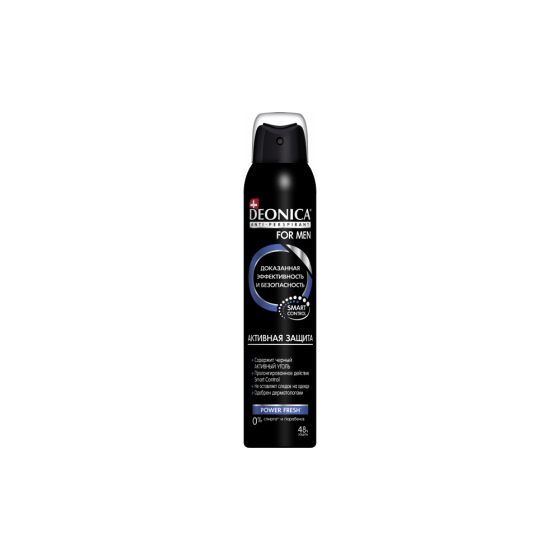 Арнест Антиперспирант-спрей Deonica for Men Активная защита 200 мл 