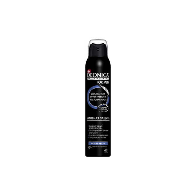 Арнест Антиперспирант-спрей Deonica for Men Активная защита 200 мл  - изображение 1