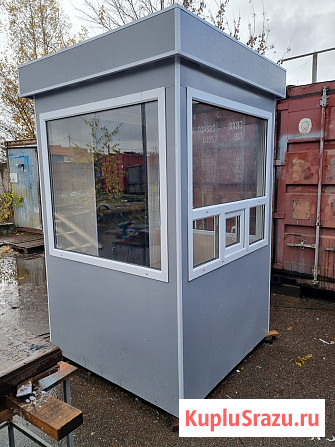Постовая будка охраны 1, 5х1, 5х2, 5м новая, изготовление Москва - изображение 1