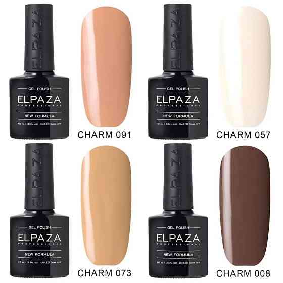 ELPAZA CHARM Professional/Гель-лак/ Набор 4 шт. по 10 мл 
