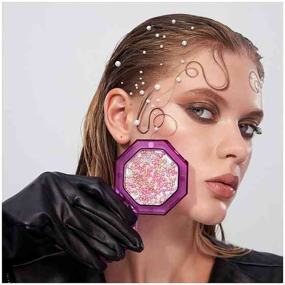 Хайлайтер INFLUENCE BEAUTY XIMERA для лица, гелевый, с прессованными жемчужинами, эффект влажного си 