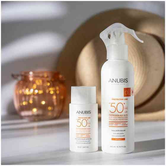 ANUBIS Barcelona Солнцезащитная эмульсия SPF 50+, 50 мл./ Anti-Aging Sun Emulsion SPF 50+ 