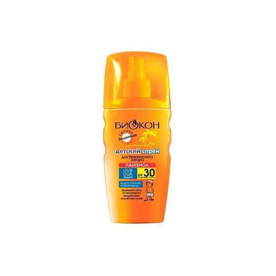 Биокон Детский солнцезащитный спрей SPF 30 Биокон, 160 мл 