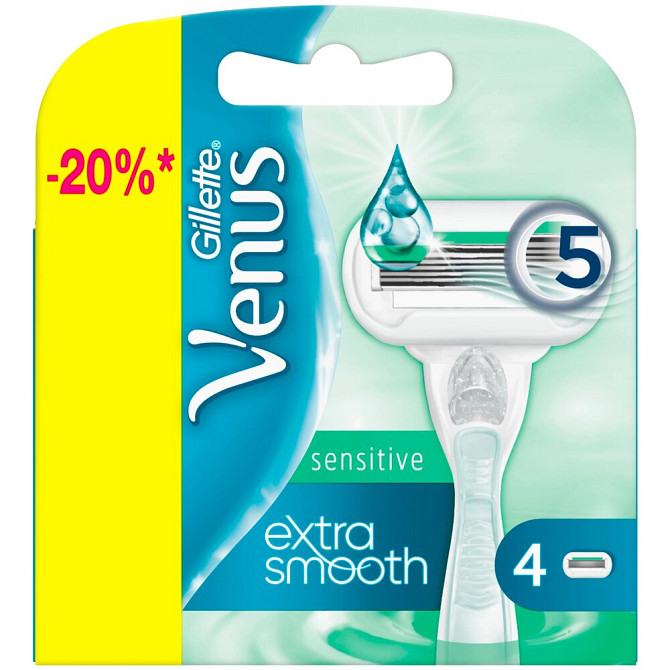Extra Smooth Sensitive Сменные лезвия  - изображение 2