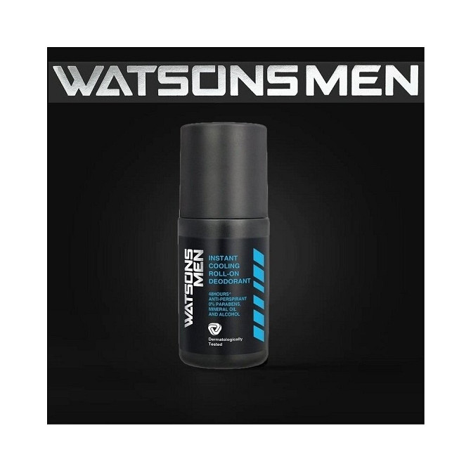Мужской роликовый дезодорант (освежающая прохлада)/Watsons  - изображение 1