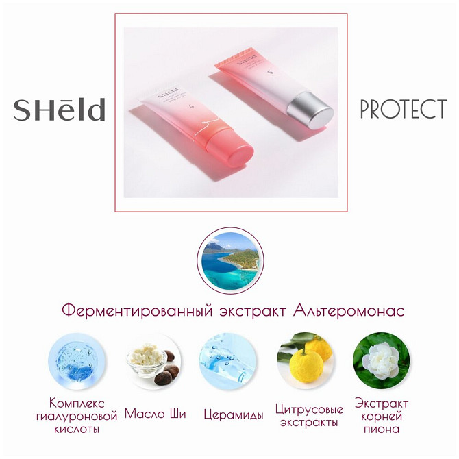 Momotani База под макияж SHeld Protect Make up Base Primer SPF40PA+++, 30 г, бесцветный  - изображение 2