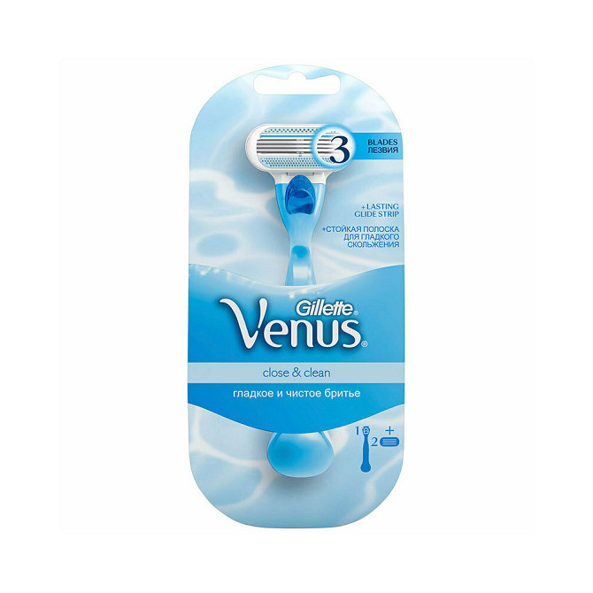 Бритвенный станок Gillette Venus женский, 2 шт  - изображение 1