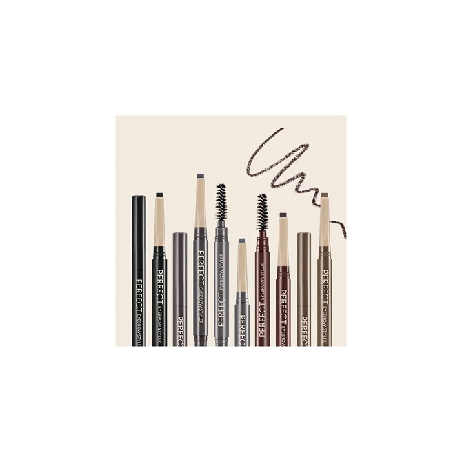 MISSHA Автоматический карандаш для бровей Perfect Eyebrow Styler Gray Brown  - изображение 2