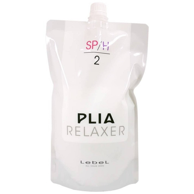 Lebel Cosmetics Крем фиксирующий для сенсорного выпрямления волос Plia Relaxer SP/H 2, 800 мл  - изображение 3