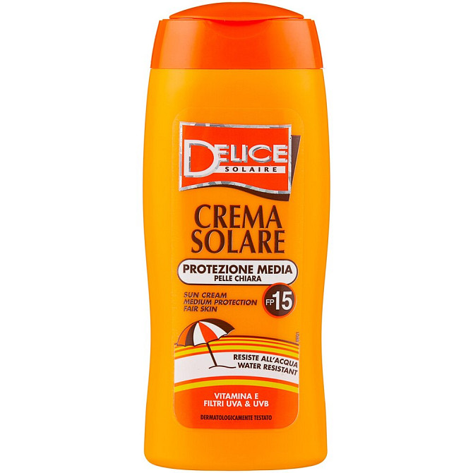 Delice Solaire Delice Solaire крем солнцезащитный SPF 15, 250 мл  - изображение 1