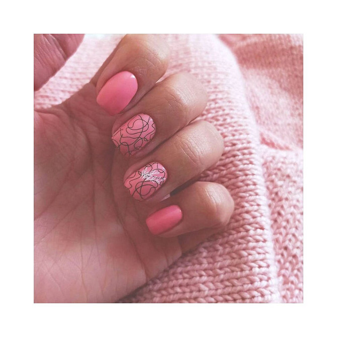 Swanky Stamping пластина 070 12 х 6 см серебристый  - изображение 3