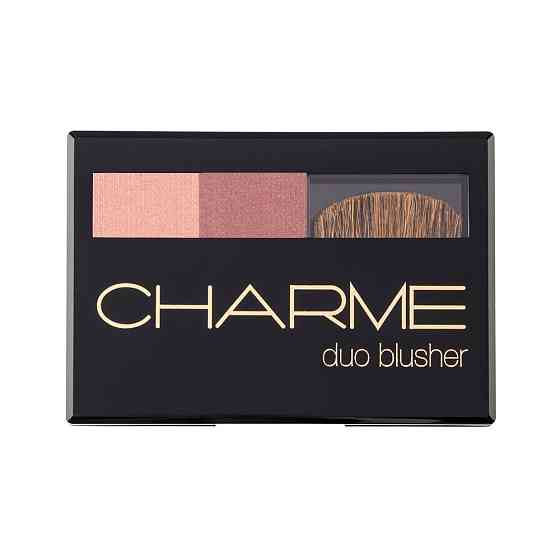 Charme Румяна двухцветные Duo Blusher, сливочный персик 