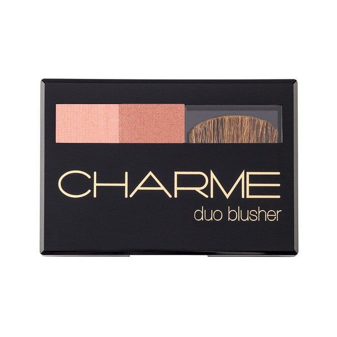 Charme Румяна двухцветные Duo Blusher, сливочный персик  - изображение 1