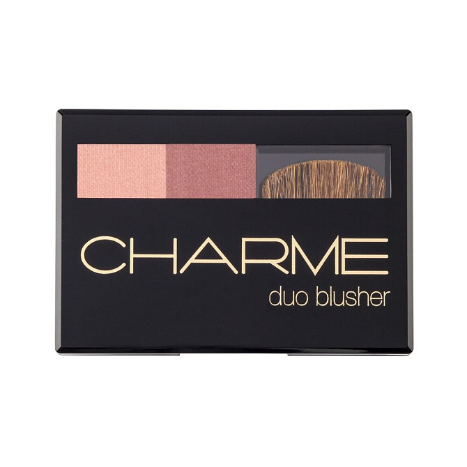 Charme Румяна двухцветные Duo Blusher, сливочный персик  - изображение 3