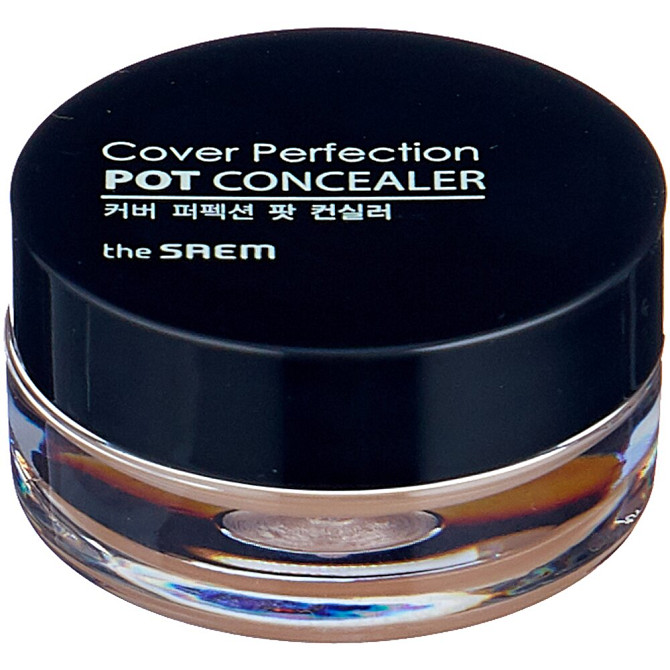 The Saem Консилер-корректор Cover Perfection Pot Concealer, оттенок 02 Rich Beige  - изображение 1