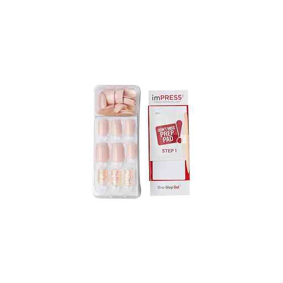 Kiss Твердый лак Импресс Маникюр Акцент "Оттенки заката", длина короткая Impress Manicure Color KIM0 