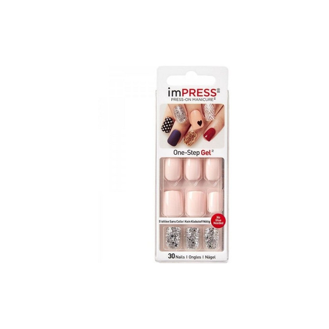 Kiss Твердый лак Импресс Маникюр Акцент "Оттенки заката", длина короткая Impress Manicure Color KIM0  - изображение 2