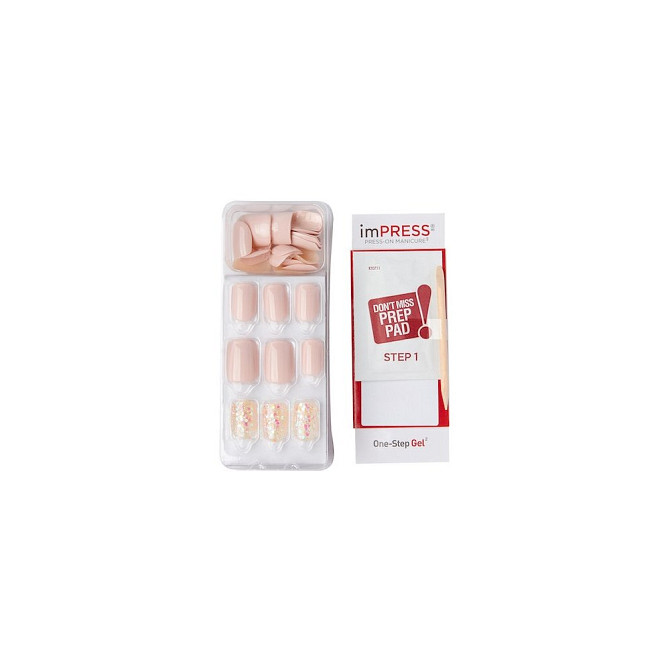Kiss Твердый лак Импресс Маникюр Акцент "Оттенки заката", длина короткая Impress Manicure Color KIM0  - изображение 3
