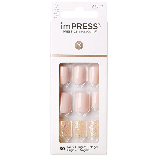 Kiss Твердый лак Импресс Маникюр Акцент "Оттенки заката", длина короткая Impress Manicure Color KIM0  - изображение 1