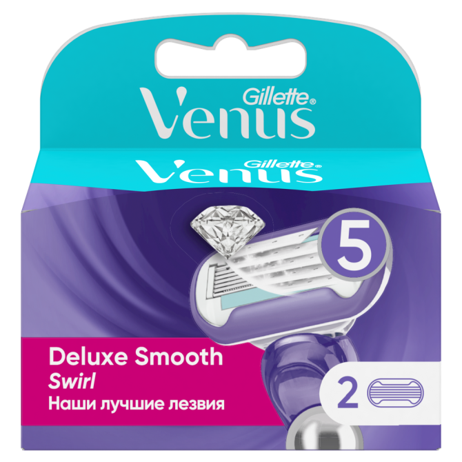 Venus Extra Smooth Swirl Сменные Кассеты 6 шт.  - изображение 1