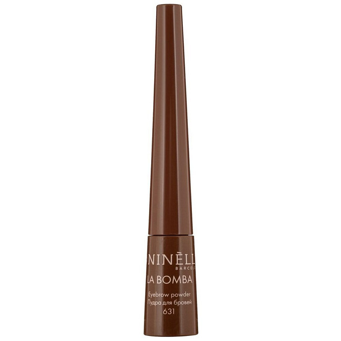 Ninelle Пудра для бровей La Bomba Eyebrow powder, 633 темно-коричневый  - изображение 1