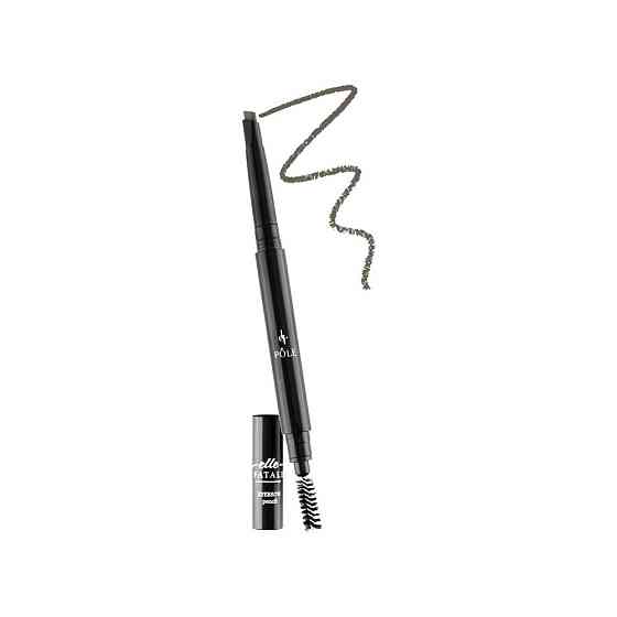 Pole Карандаш для бровей 2в1 Elle Fatale, оттенок 01 Blonde 