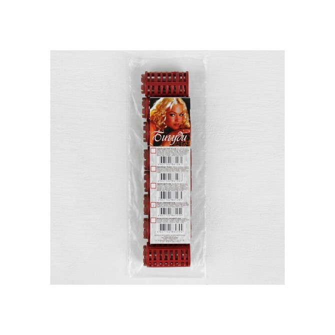 Бигуди с фиксатором, d = 2,7 см, 8 шт  - изображение 2