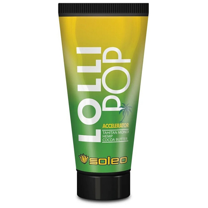 Soleo Ускоритель загара с маслом таинтанского монои, коноплей и маслом какао Lolli Pop Basic, 150 мл  - изображение 1