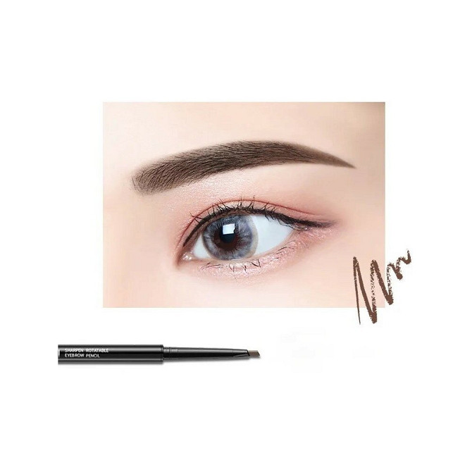 OULISI Автоматический карандаш для бровей Eyebrow Pencil, оттенок 05 коричневый  - изображение 1