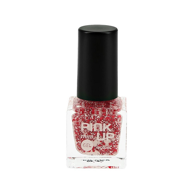 Лак для ногтей PINK UP MINI GEL тон 16 5 мл  - изображение 3
