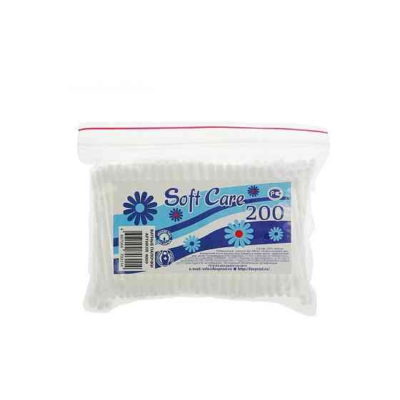 Ватные палочки Soft Care, 200 шт. 