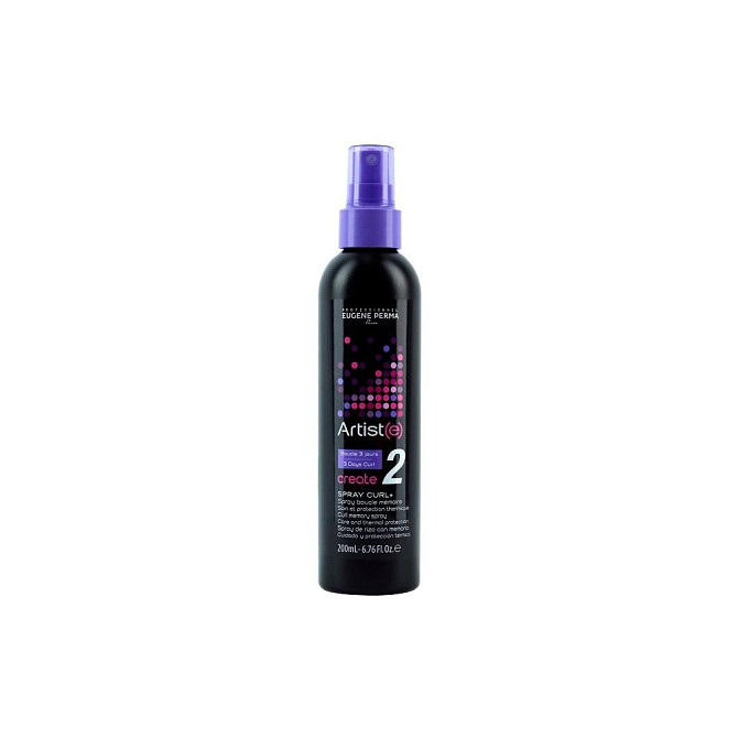 Eugene Perma Create Spray Curl+ Спрей термозащитный с эффектом памяти, 200 мл.  - изображение 1