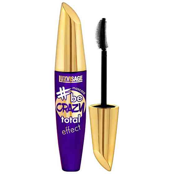 LUXVISAGE Тушь для ресниц beCrazy Total Effect, черный 