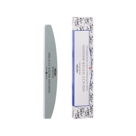 Berenice Пилка для ногтей полумесяц Miracle Shiner 600*4000, Berenice 