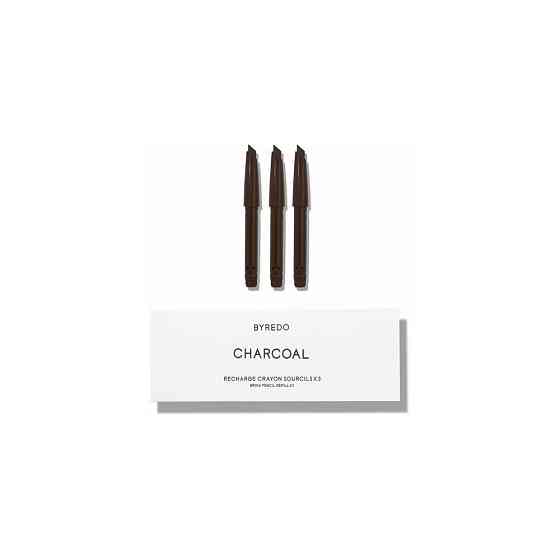 Byredo Набор карандашей для бровей 3 Refills Set All-in-one Charcoal 04 
