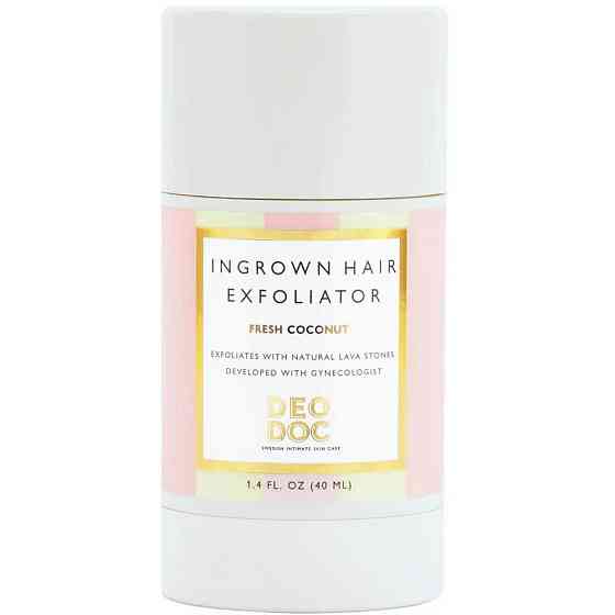 Скраб от вросших волос DEO DOC INGROWN HAIR EXFOLIATOR Fresh Coconut 40ml 
