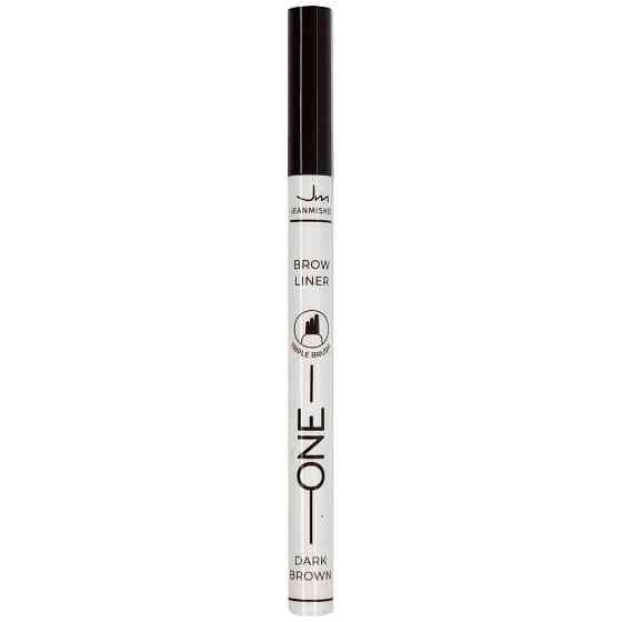 Jeanmishel Подводка-фломастер микроблейдинг для бровей One, оттенок 03 Dark Brown 