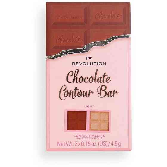 REVOLUTION Палетка для контурирования Chocolate Contour Bar, fair 