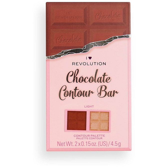 REVOLUTION Палетка для контурирования Chocolate Contour Bar, fair  - изображение 1
