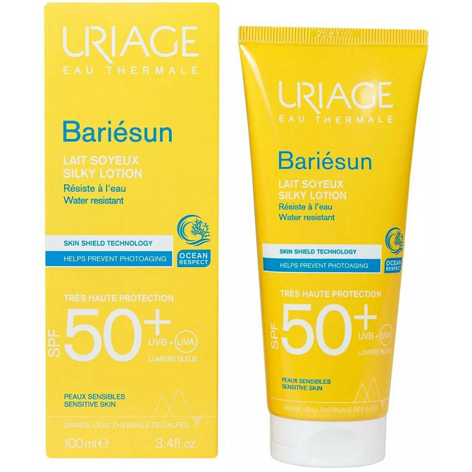 URIAGE барьесан SPF50+ Шелковистое молочко, 100 мл  - изображение 3