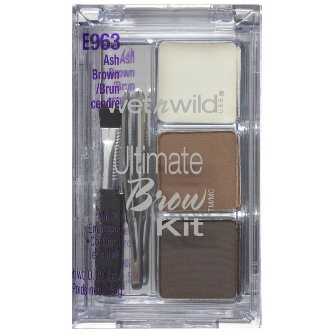 Wet n Wild Набор для бровей Ultimate Brow Kit, soft brown  - изображение 1