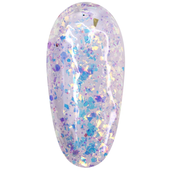 Global Fashion Solid Sequins color gel, 5 г 