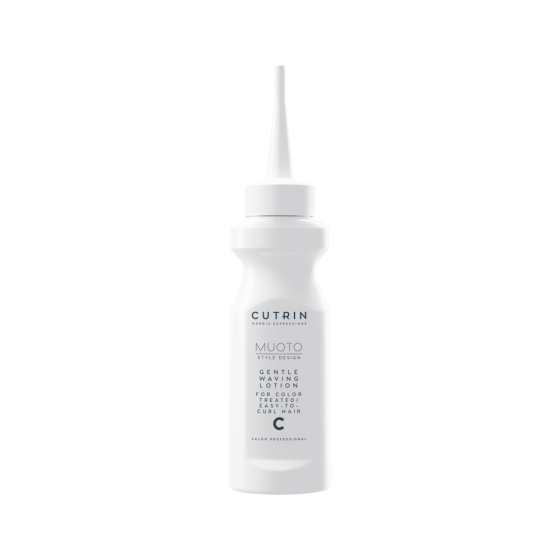 Cutrin Перманентный лосьон Muoto Gentle Waving Lotion C для окрашенных и легко завиваемых волос, 75  