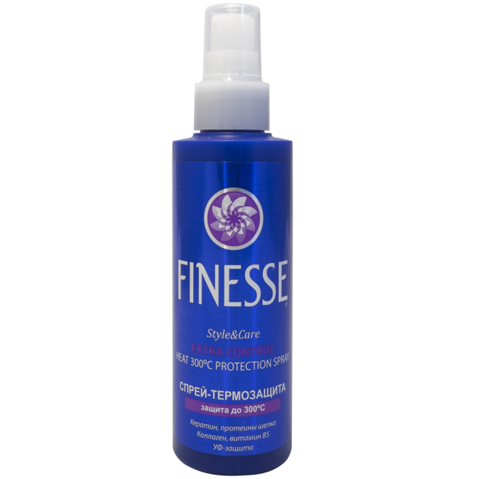 Finesse Спрей-термозащита для волос Heat 300 C Protection, 150 мл  - изображение 2